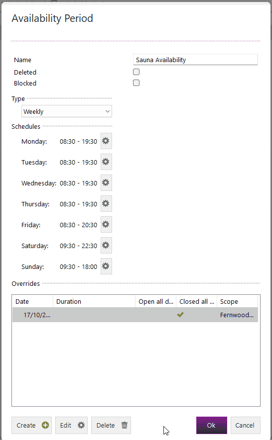 Availability Periods Step 5 Close Special Hours Screen Recording.gif